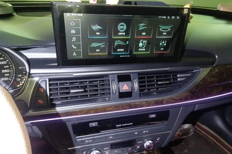Used Audi A6L 2017 TFSI Technology Edition Audio And AC Panel