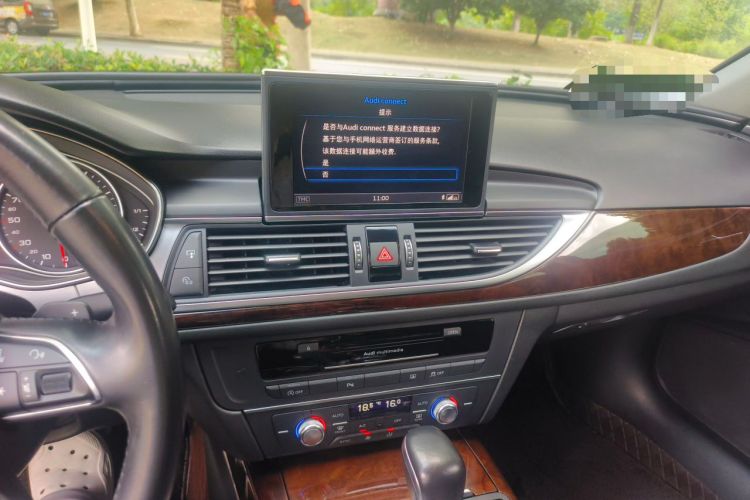 Used Audi A6L 2017 TFSI Comfort Model Audio And AC Panel