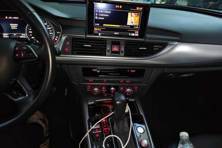Used Audi A6L 2017 TFSI Technology Edition Audio And AC Panel