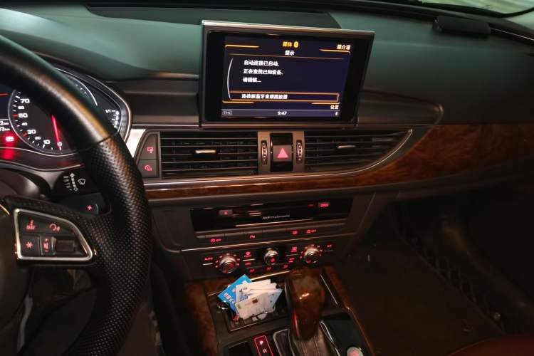 Used Audi A6L 2017 TFSI Technology Edition Audio And AC Panel
