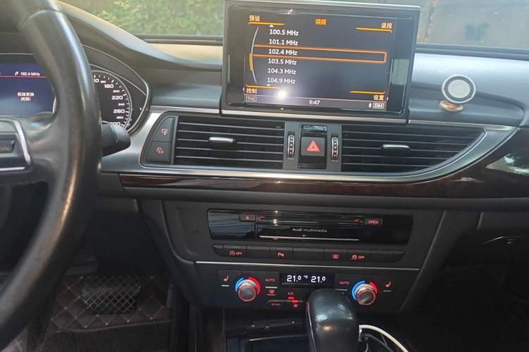 Used Audi A6L 2017 30 FSI Comfort Model Audio And AC Panel