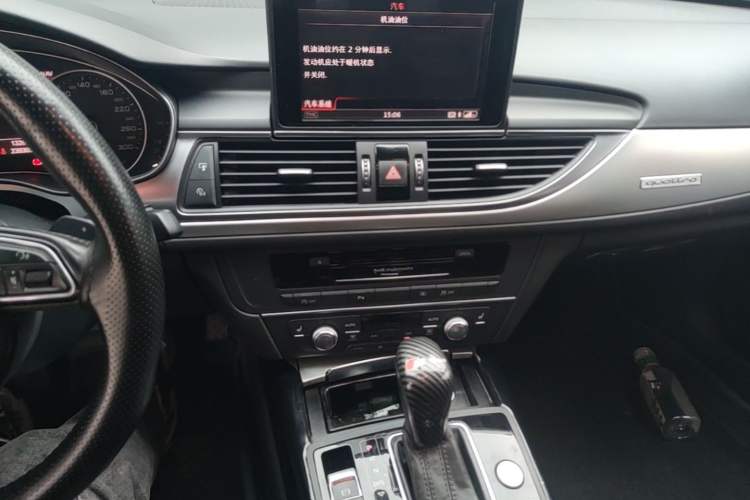 Used Audi A6L 2017 45 TFSI quattro Sport Edition Audio And AC Panel