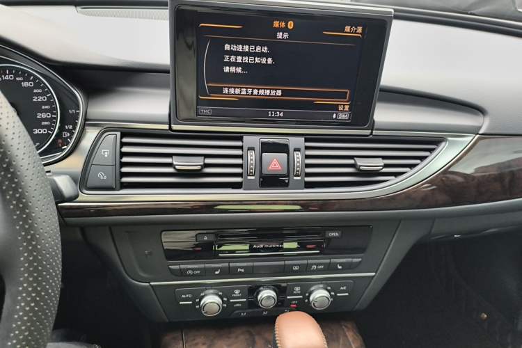 Used Audi A6L 2017 TFSI Comfort Model Audio And AC Panel