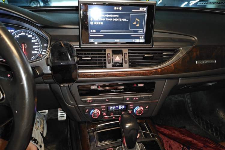 Used Audi A6L 2017 45 TFSI quattro Sport Edition Audio And AC Panel