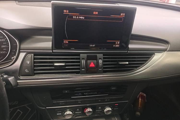 Used Audi A6L 2017 TFSI Technology Edition Audio And AC Panel