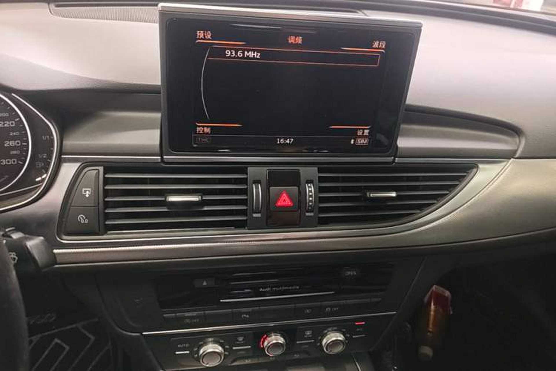 Used Audi A6L 2017 TFSI Technology Edition Audio And AC Panel