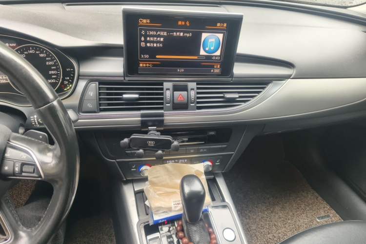 Used Audi A6L 2017 TFSI Technology Edition Audio And AC Panel