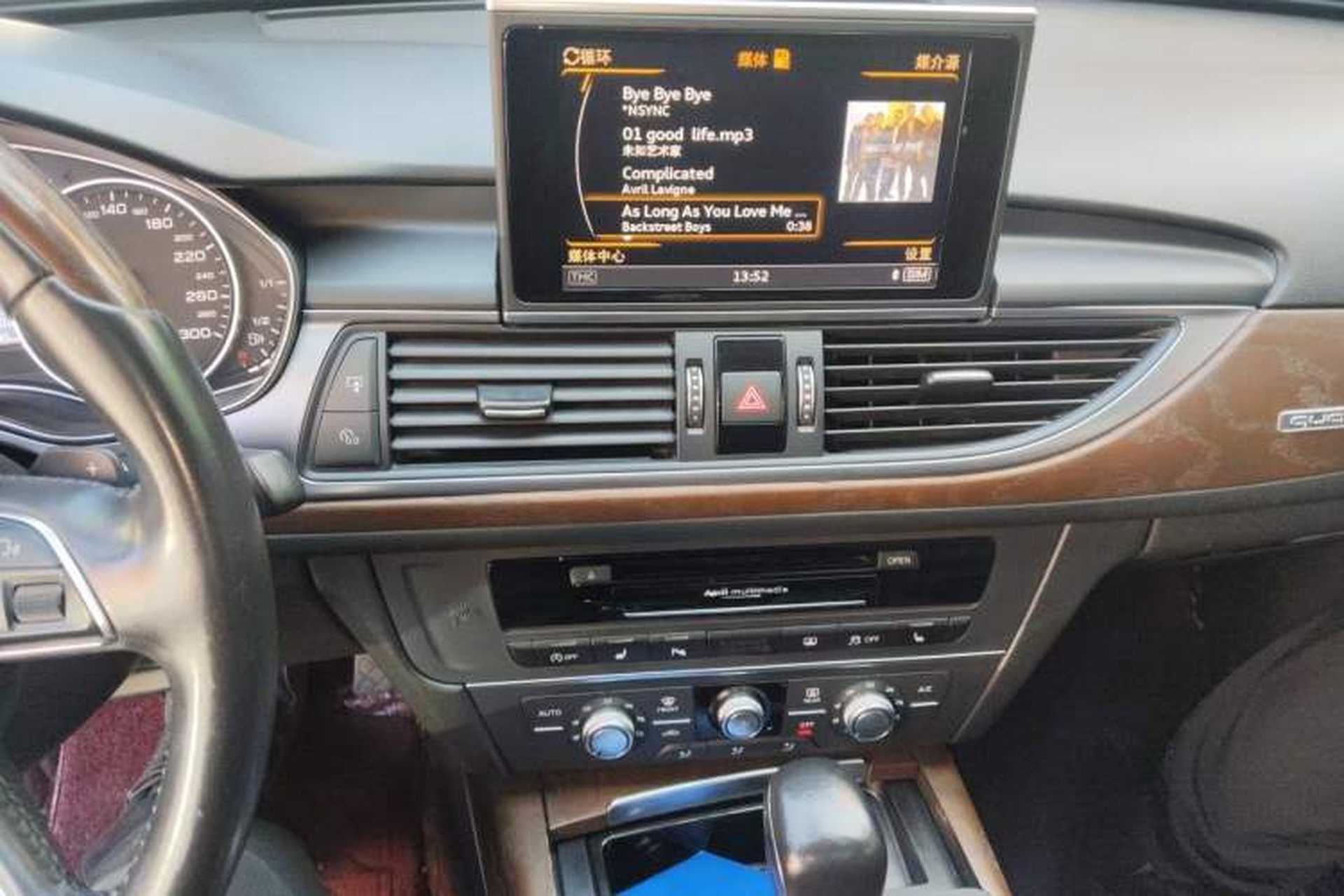 Used Audi A6L 2017 TFSI Technology Edition Audio And AC Panel