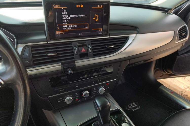 Used Audi A6L 2017 TFSI Technology Edition Audio And AC Panel