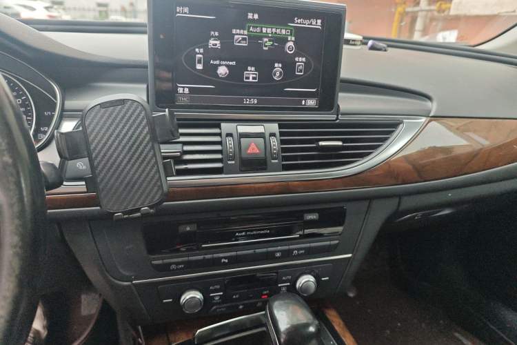 Used Audi A6L 2017 TFSI Comfort Model Audio And AC Panel