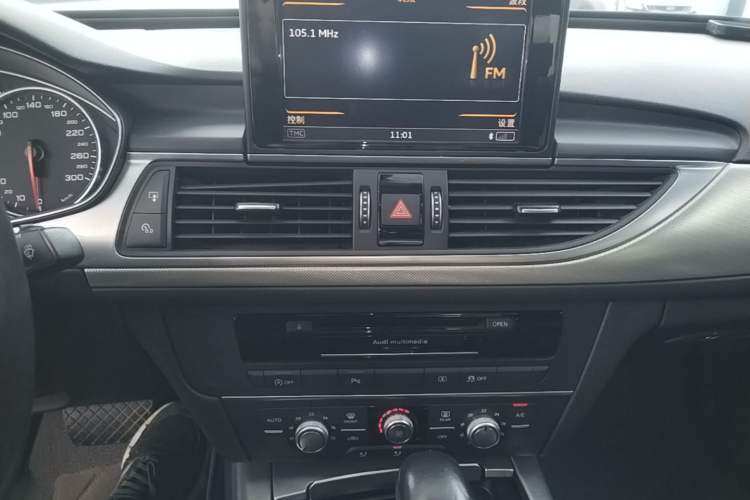 Used Audi A6L 2017 TFSI Technology Edition Audio And AC Panel