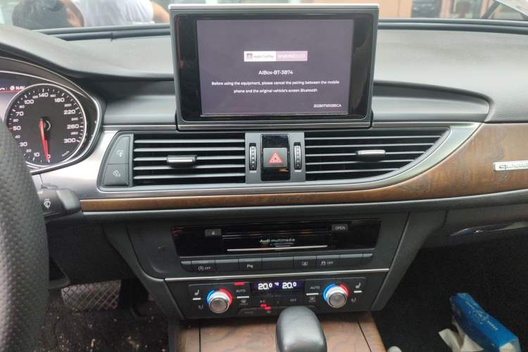Used Audi A6L 2017 50 TFSI quattro Luxury Edition Audio And AC Panel