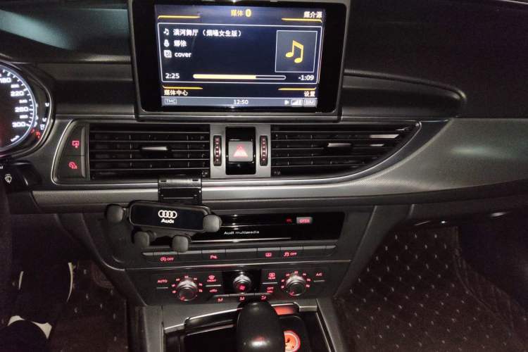 Used Audi A6L 2017 TFSI Technology Edition Audio And AC Panel