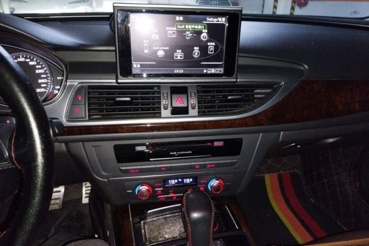 Used Audi A6L 2017 TFSI Technology Edition Audio And AC Panel