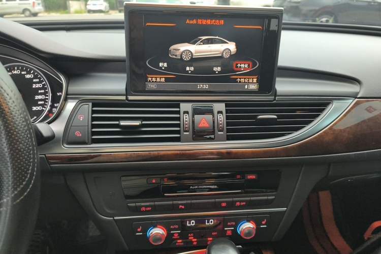 Used Audi A6L 2017 30 FSI Comfort Model Audio And AC Panel