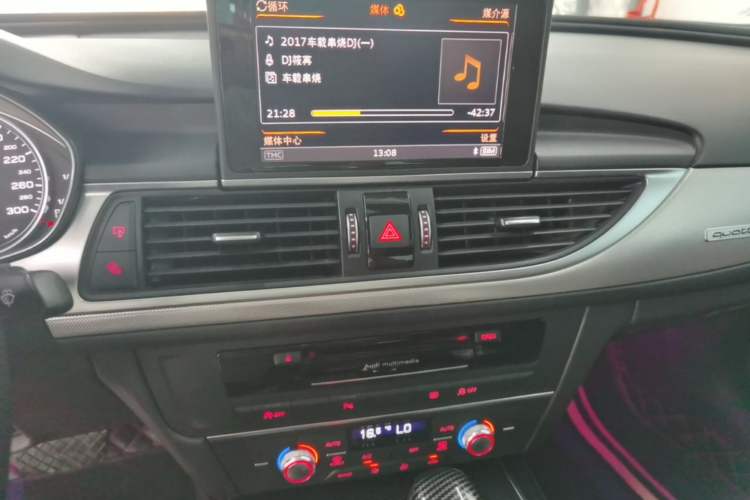 Used Audi A6L 2017 45 TFSI quattro Sport Edition Audio And AC Panel