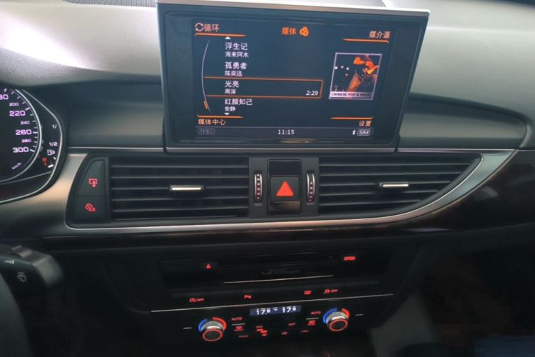 Used Audi A6L 2017 30 FSI Comfort Model Audio And AC Panel