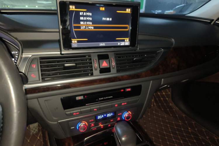 Used Audi A6L 2017 TFSI Comfort Model Audio And AC Panel