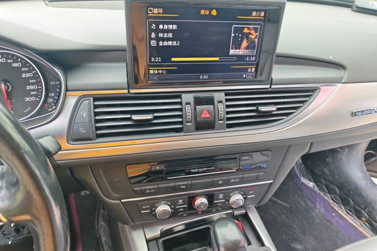 Used Audi A6L 2017 TFSI Technology Edition Audio And AC Panel