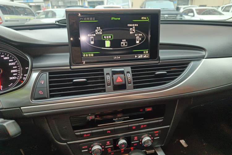 Used Audi A6L 2017 TFSI Technology Edition Audio And AC Panel
