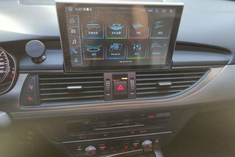 Used Audi A6L 2017 TFSI Technology Edition Audio And AC Panel