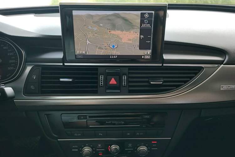 Used Audi A6L 2017 TFSI Technology Edition Audio And AC Panel