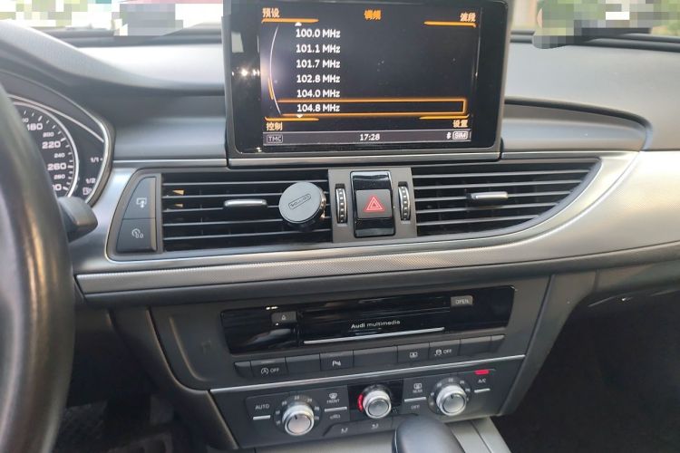 Used Audi A6L 2017 TFSI Technology Edition Audio And AC Panel