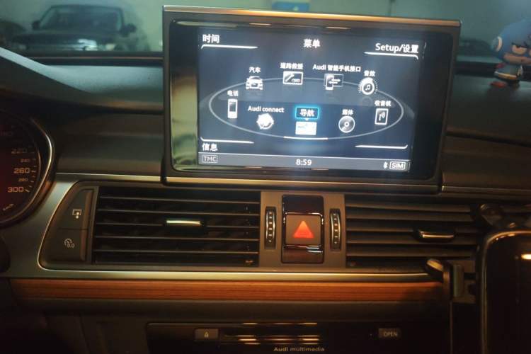 Used Audi A6L 2017 30 FSI Comfort Model Audio And AC Panel