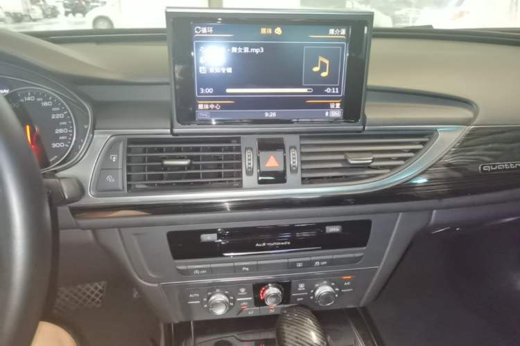 Used Audi A6L 2017 TFSI Technology Edition Audio And AC Panel