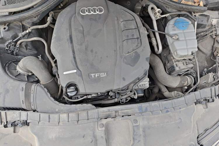 Used Audi A6L 2017 TFSI Comfort Model Engine Bay