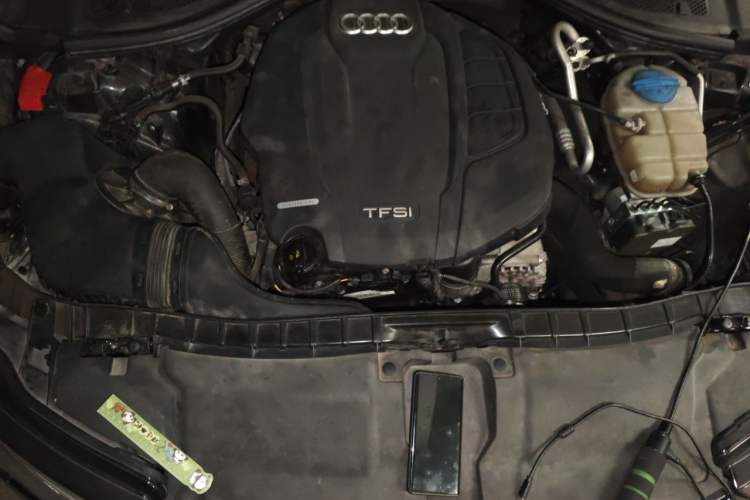 Used Audi A6L 2017 TFSI Technology Edition Engine Bay