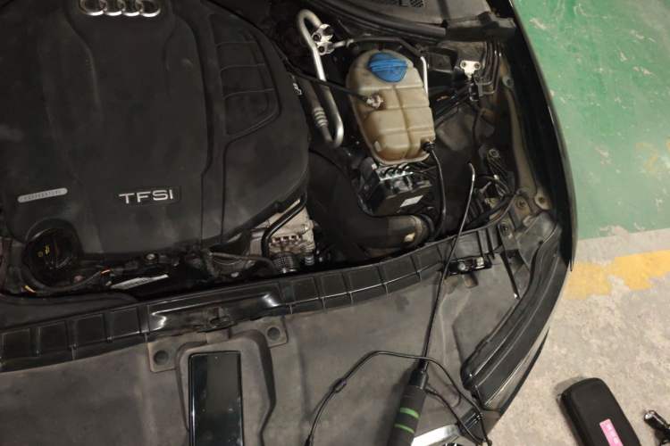 Used Audi A6L 2017 TFSI Technology Edition Engine Bay Left