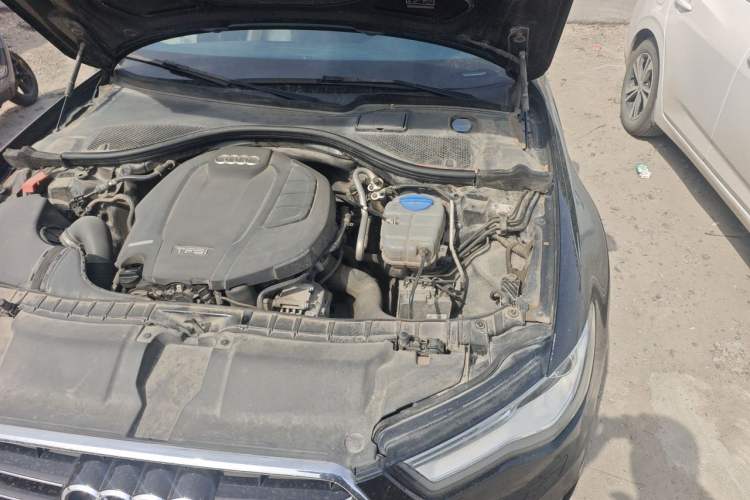 Used Audi A6L 2017 TFSI Comfort Model Engine Bay Left