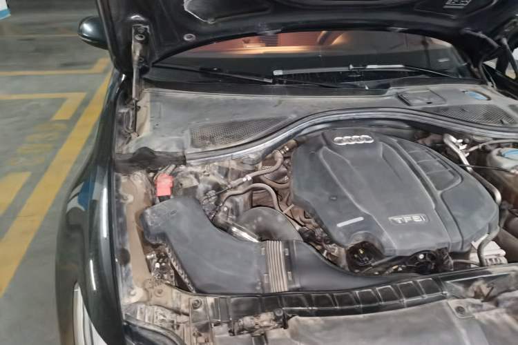 Used Audi A6L 2017 TFSI Comfort Model Engine Bay Right
