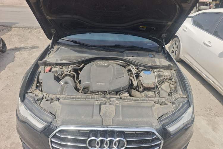 Used Audi A6L 2017 TFSI Comfort Model Engine Bay
