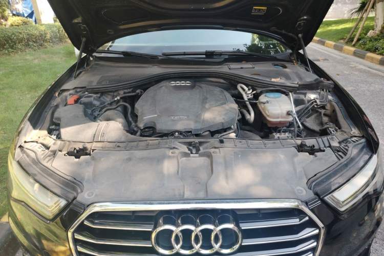 Used Audi A6L 2017 TFSI Comfort Model Engine Bay