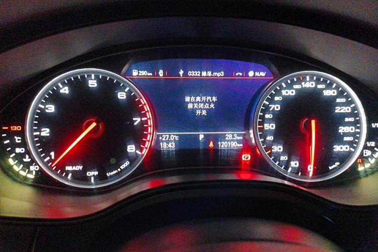 Used Audi A6L 2017 30 FSI Technology Model Instrument Cluster