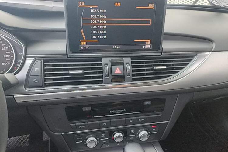 Used Audi A6L 2017 TFSI Technology Edition Audio And AC Panel