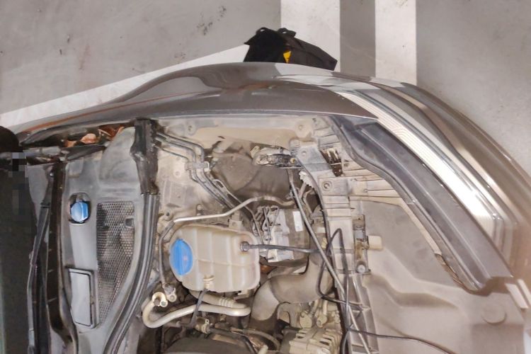 Used Audi A6L 2017 TFSI Comfort Model Engine Bay Left