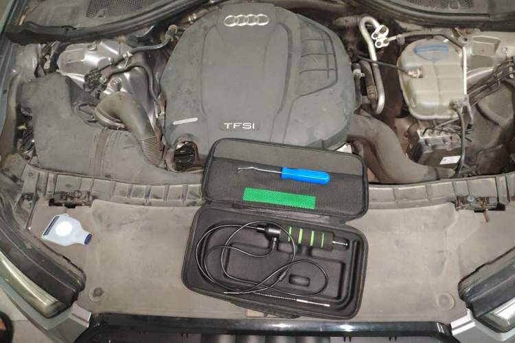 Used Audi A6L 2017 TFSI Technology Edition Engine Bay