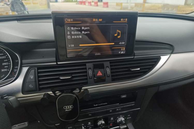 Used Audi A6L 2017 TFSI Technology Edition Audio And AC Panel