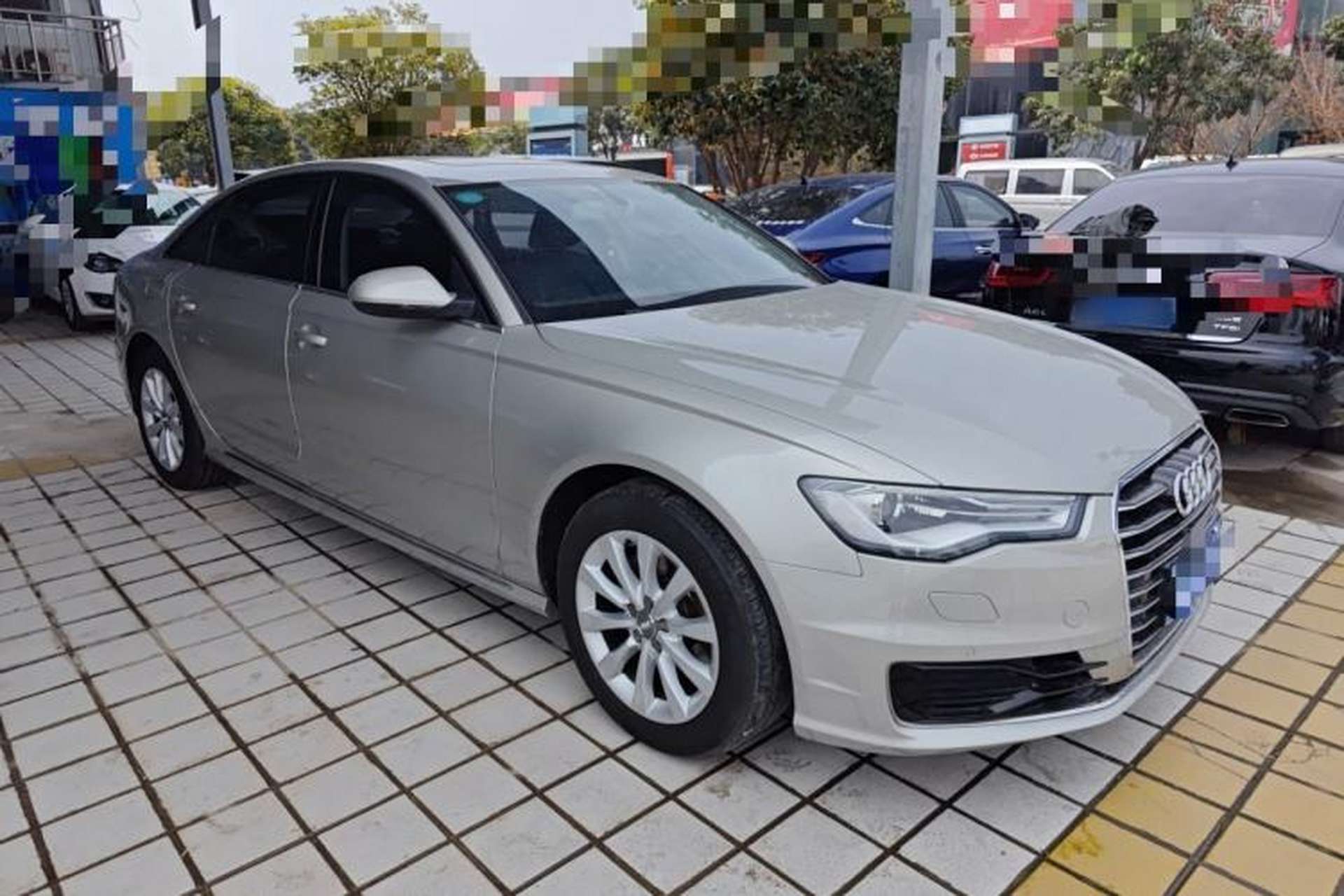 Used Audi A6L 2017 TFSI Technology Edition Front Right 45 Deg