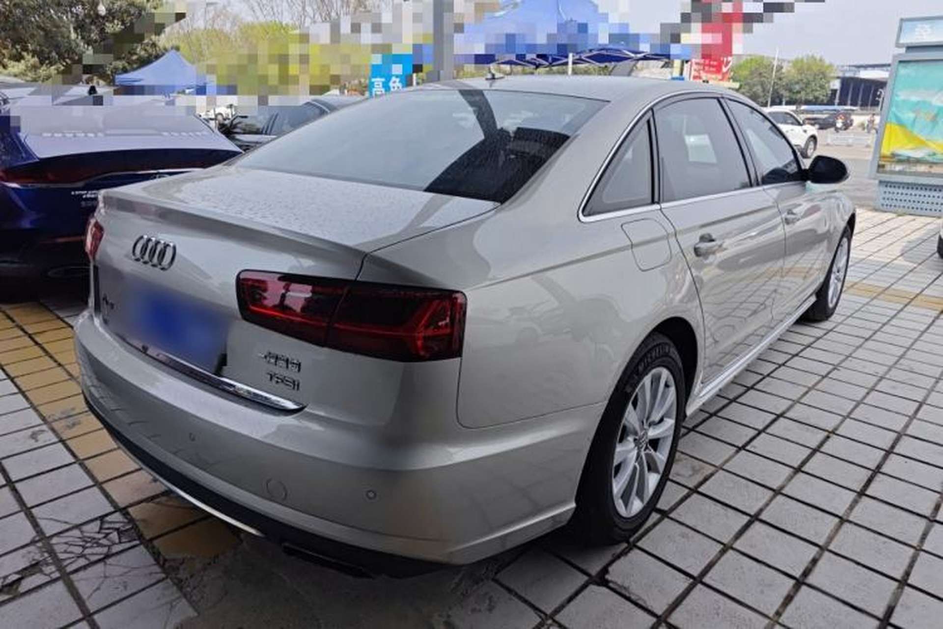 Used Audi A6L 2017 TFSI Technology Edition Rear Right 45 Deg