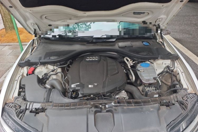 Used Audi A6L 2017 TFSI Comfort Model Engine Bay