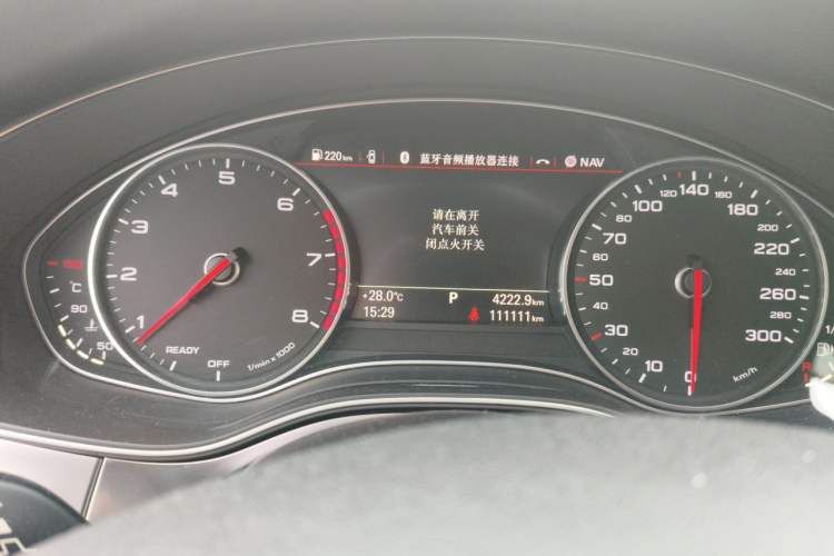 Used Audi A6L 2017 30 FSI Comfort Model Instrument Cluster