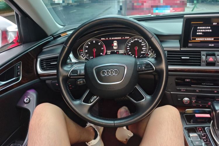 Used Audi A6L 2017 TFSI Comfort Model Steering Wheel