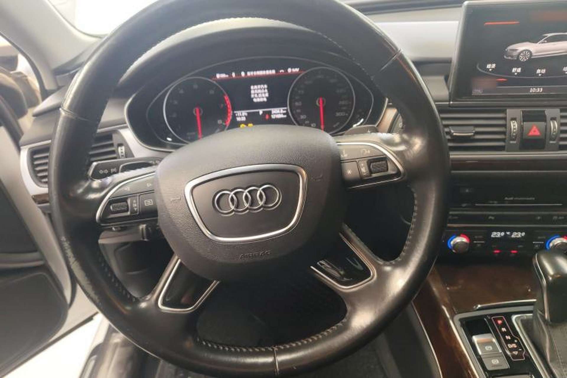 Used Audi A6L 2017 TFSI Comfort Model Steering Wheel