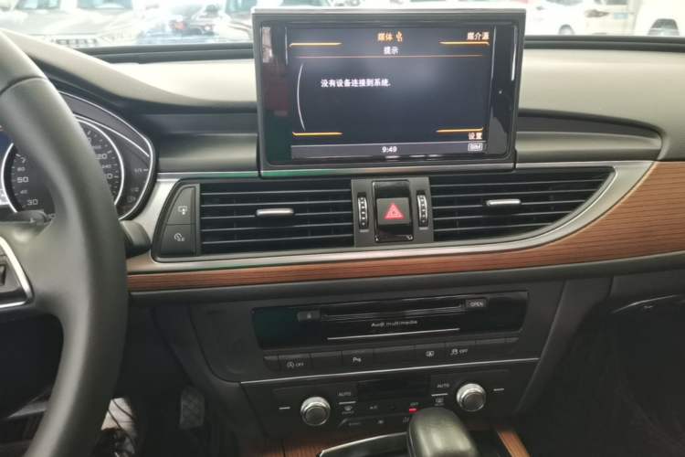 Used Audi A6L 2018 30th Anniversary Edition 30 FSI Style Model Audio And AC Panel