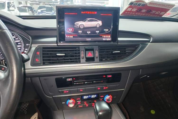 Used Audi A6L 2018 30th Anniversary Edition 35 TFSI Sport Edition Audio And AC Panel