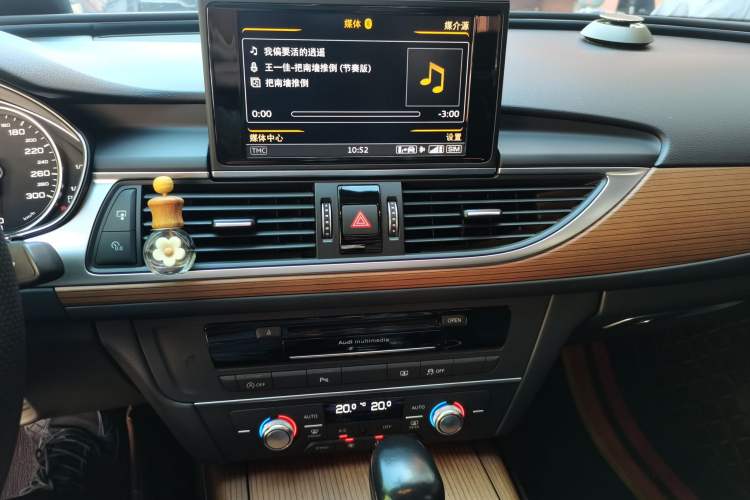 Used Audi A6L 2018 30th Anniversary Edition 30 FSI Style Model Audio And AC Panel